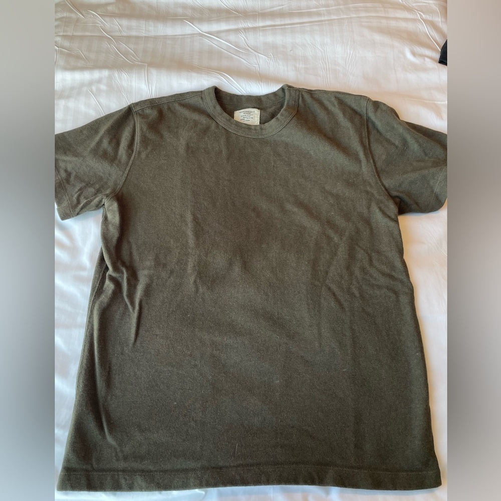 NEW Buck Mason - FIELD-SPEC COTTON HEAVY TEE